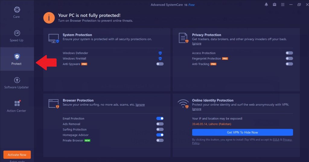 Advanced SystemCare_how_to_use_protect_pic7