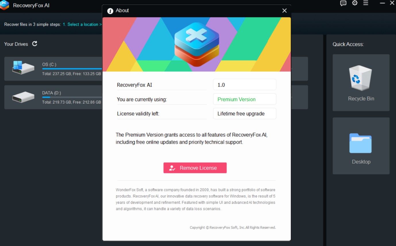 RecoveryFox AI overview